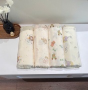 Khăn mặt muslin, khăn tắm muslin nhiều màu cho bé giá rẻ